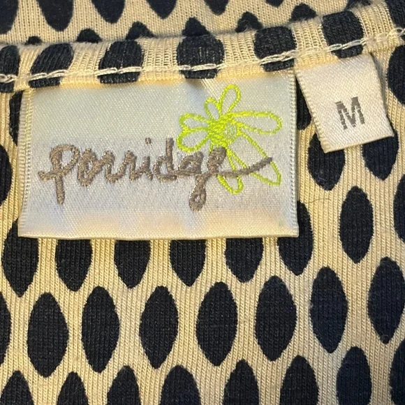 Anthropologie Porridge 100% Silk Orange Motif Flight-Of-The-Bee Dress - Picture 4 of 5